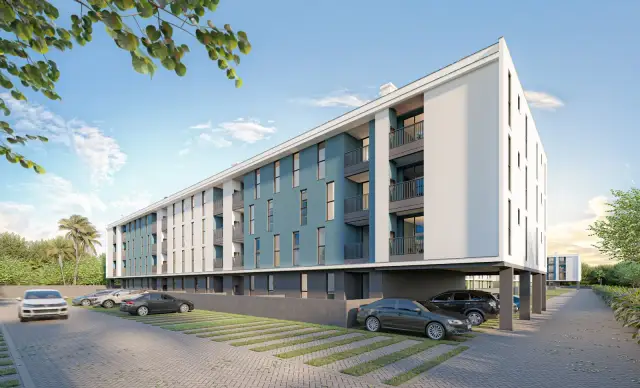 Gran Malltech – Fachada – Torres B, C e D (Residence)