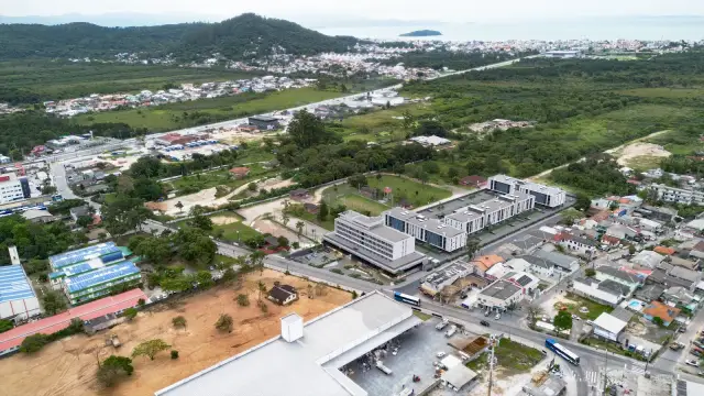 Gran Malltech – Vista aérea do conjunto