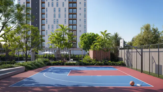 Viva Serenità – Quadra de basquete