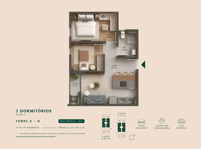 Viva Serenità – Apartamento garden 2